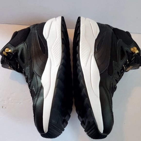 Puma Black Athletic High Top Shoes with Chunky Design Women's Size 9.5 - Picture 4 of 9